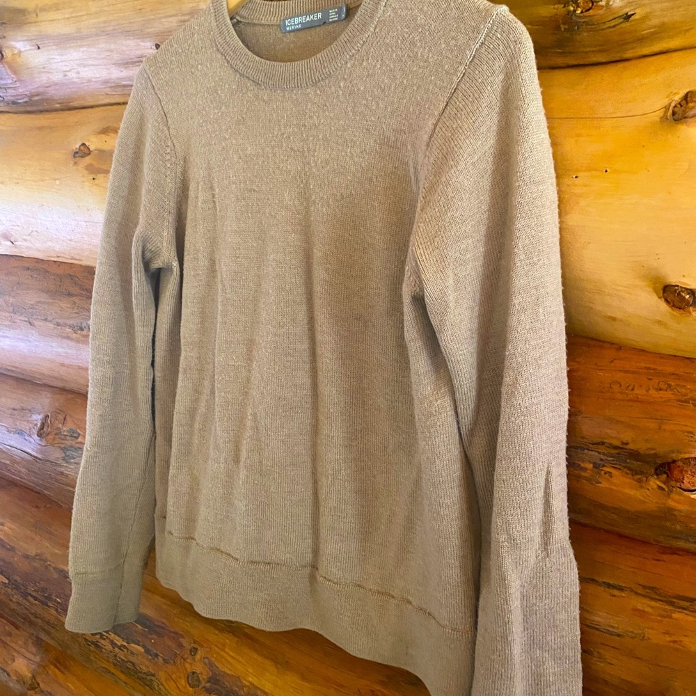 Icebreaker Merino Sweater- Women’s Medium-fits like a Small